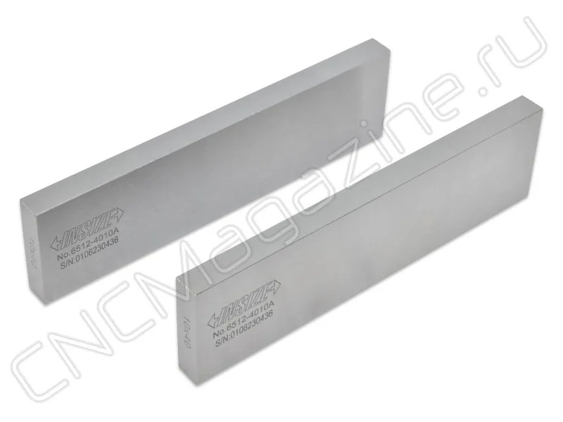 Параллельные блоки 40x10, 150 мм, 1 пара INSIZE 6512-4010A, арт. 29002