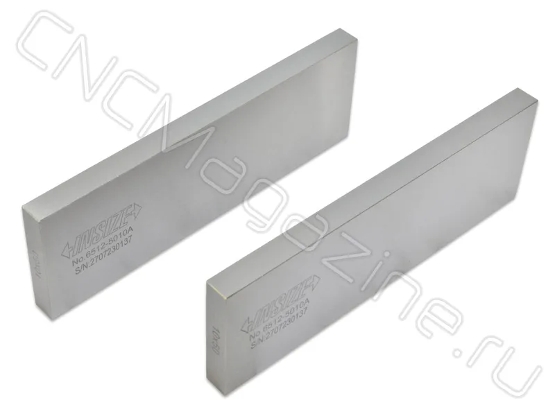Параллельные блоки 50x10, 150 мм, 1 пара INSIZE 6512-5010A, арт. 29003