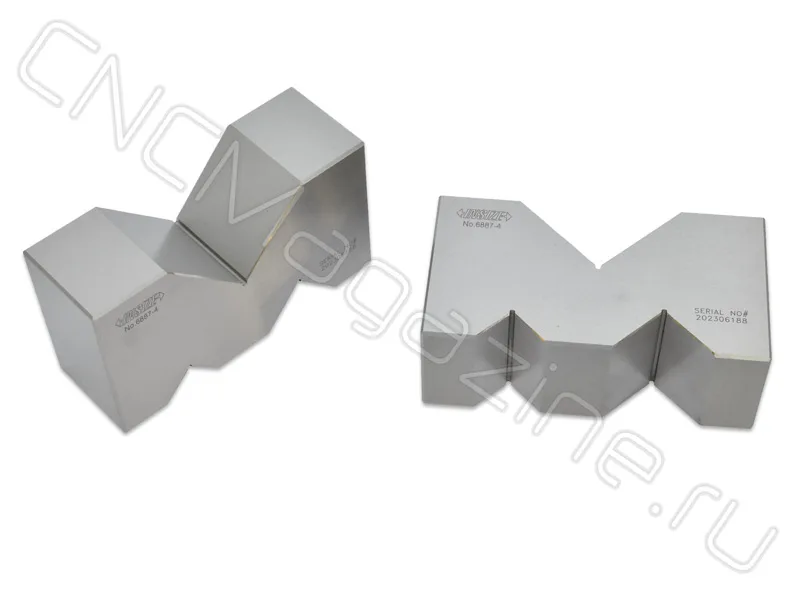 Набор V-образных блоков 125x44x69 мм, 2 шт INSIZE 6887-4, арт. 28600