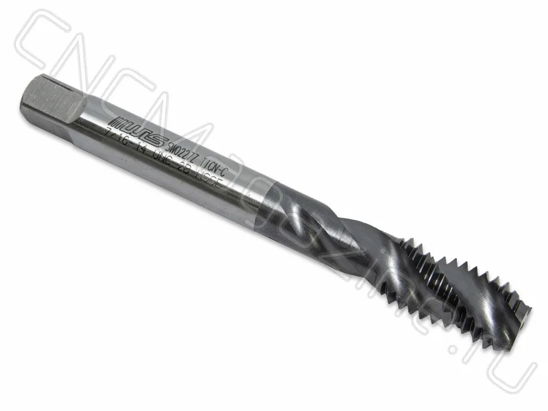 Метчик 7/16"-14 UNC HSS-E 6H спиральная канавка 38°, TiAlN (TA02UNC0716) WILSON, арт. 05131