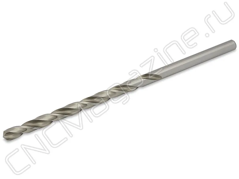 Сверло по металлу длинное 9,5 мм (9,5x115x175 Р6М5 HSS DIN340 А1) 822009501 Intool, арт. 16386: фото 2