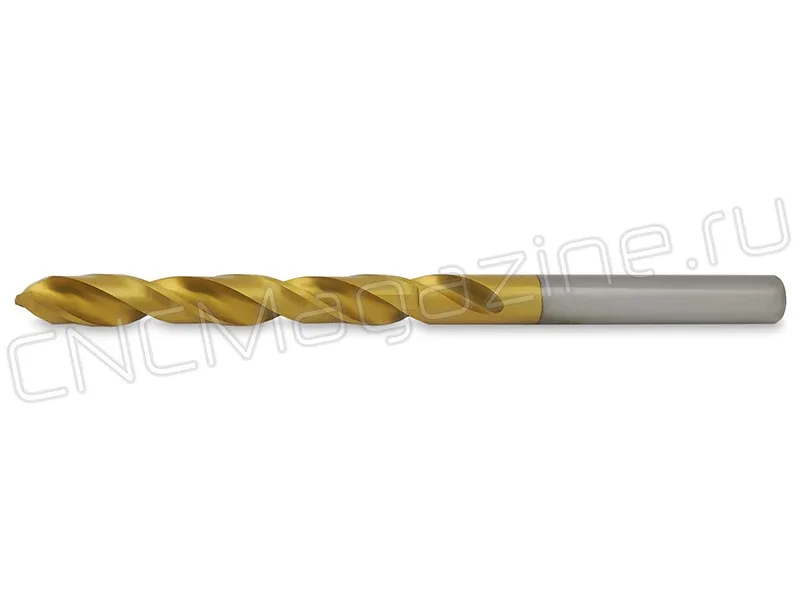 Сверло по металлу 6 мм (6x57x93 HSS Р6М5 DIN338 TiN) 825006001 Intool, арт. 16866