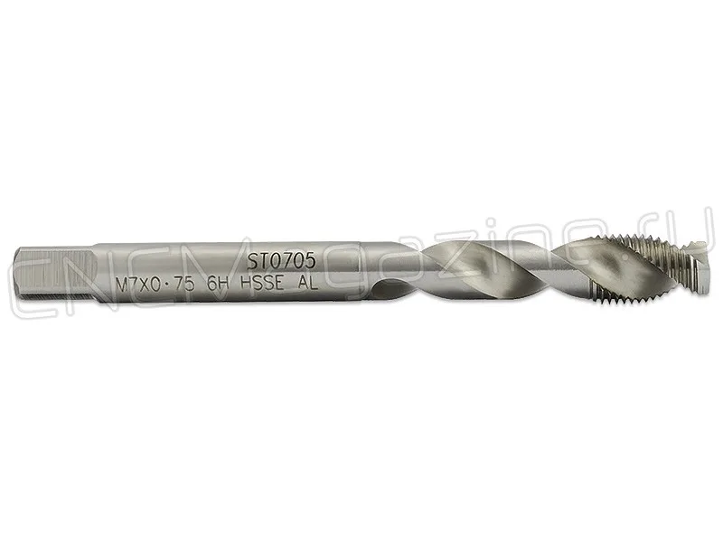 Метчик М7х0.75 HSS-E 6H со спиральной канавкой, (38), AL A02007075 WILSON, арт. 14412