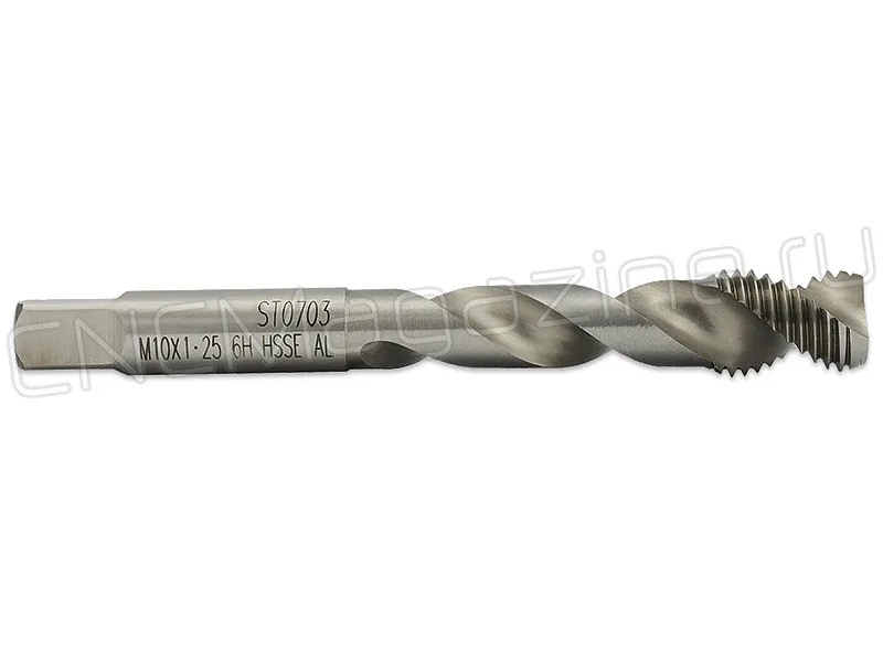 Метчик М10х1,25 HSS-E 6H со спиральной канавкой, (38), AL A02010125 WILSON, арт. 14414