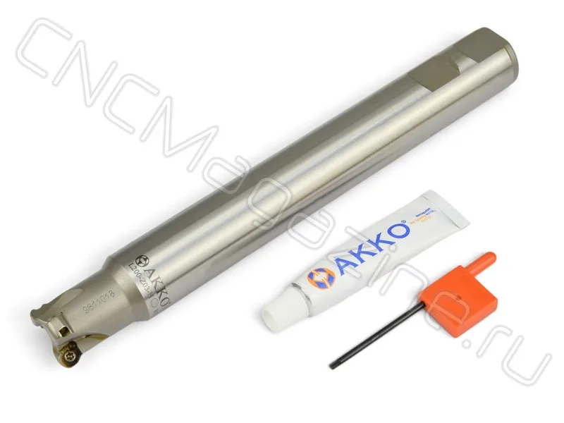 фреза со сменными круглыми пластинами AKKO AEMR-RP08T2M-D25-W25-L200-Z03-H, арт. 27835: фото 2
