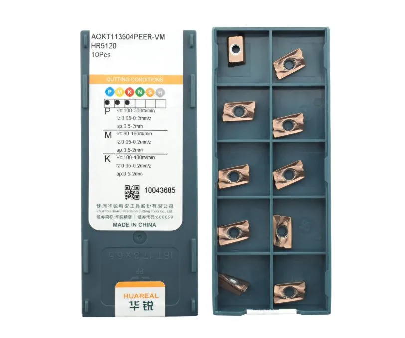 Пластина фрезерная HUAREAL AOKT113504PEER-VM-HR5120, арт. 00075506: фото 2