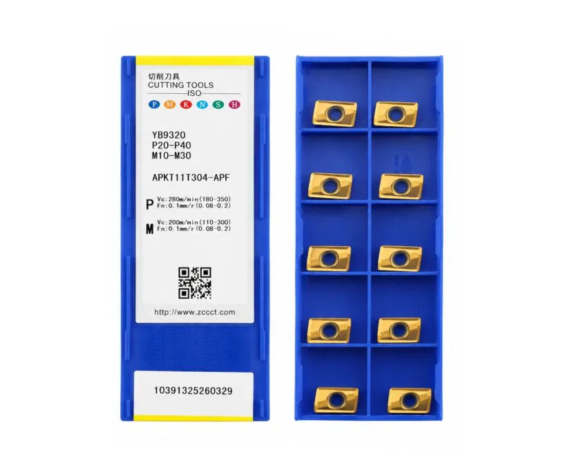 Пластина фрезерная ZCC CT APKT11T304-APF-YB9320, арт. 00126608: фото 2