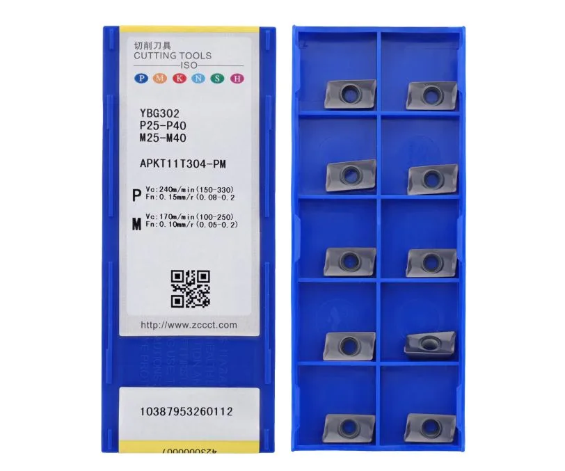 Пластина фрезерная ZCC CT APKT11T304-PM-YBG302, арт. 00107476: фото 2