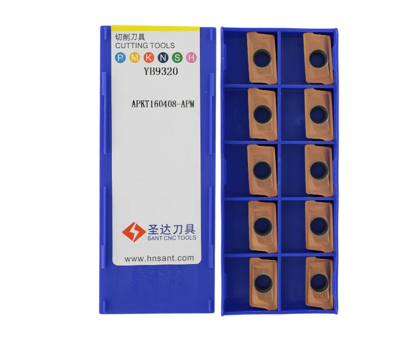 Пластина фрезерная ZCC CT APKT160408-APM-YB9320, арт. 00064041: фото 2