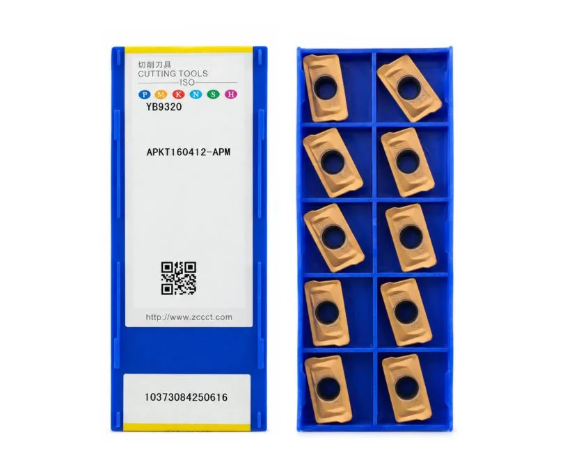 Пластина фрезерная ZCC CT APKT160412-APM-YB9320, арт. 00126609: фото 2
