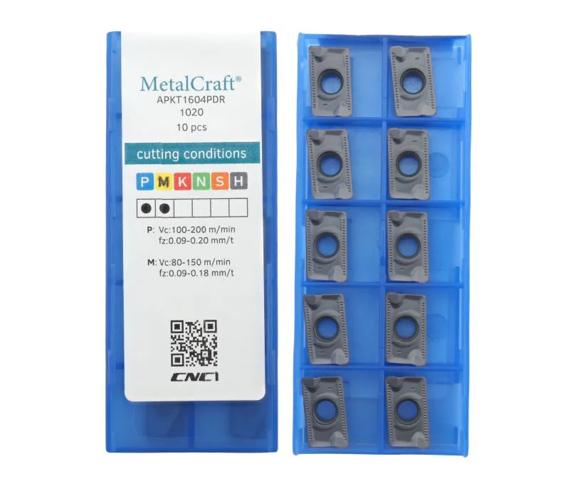 Пластина фрезерная MetalCraft APKT1604PDR-1020, арт. 00090629: фото 2
