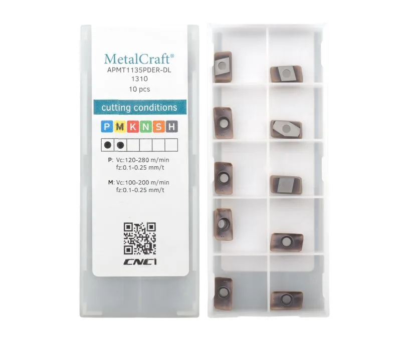 Пластина фрезерная MetalCraft APMT1135PDER-DL-1310, арт. 00090631: фото 2