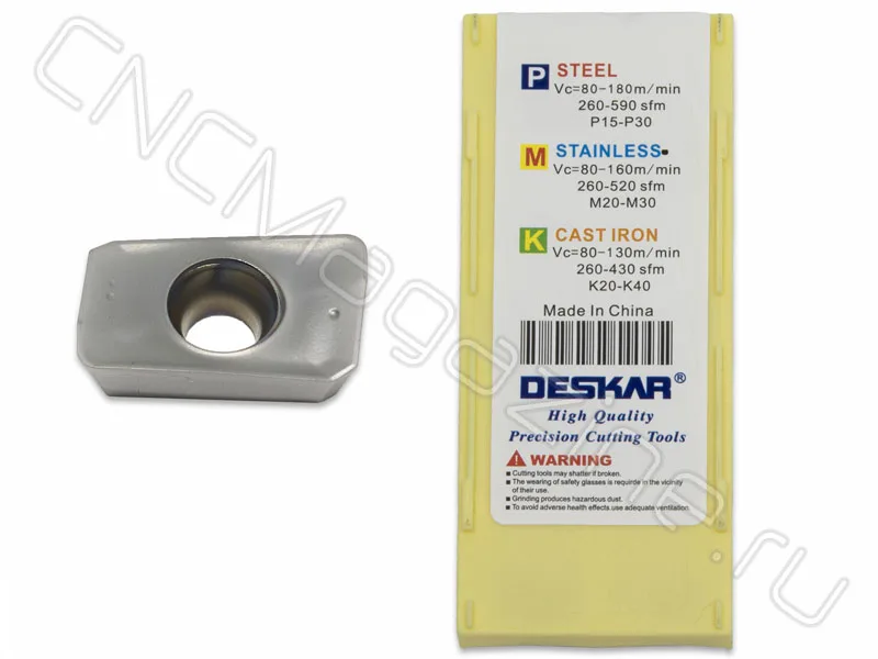 APMT1135PDER-XM LF6018 пластина для фрез DESKAR, арт. 25835