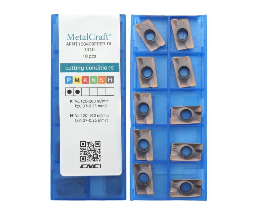 Пластина фрезерная MetalCraft APMT160408PDER-DL-1310, арт. 00090634: фото 2
