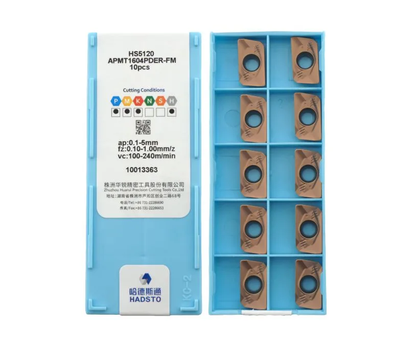 Пластина фрезерная HADSTO APMT1604PDER-FM-HS5120, арт. 00071461: фото 2
