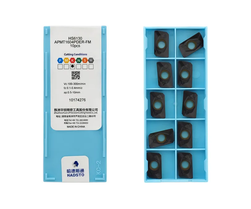 Пластина фрезерная HADSTO APMT1604PDER-FM-HS6130, арт. 00115408: фото 2