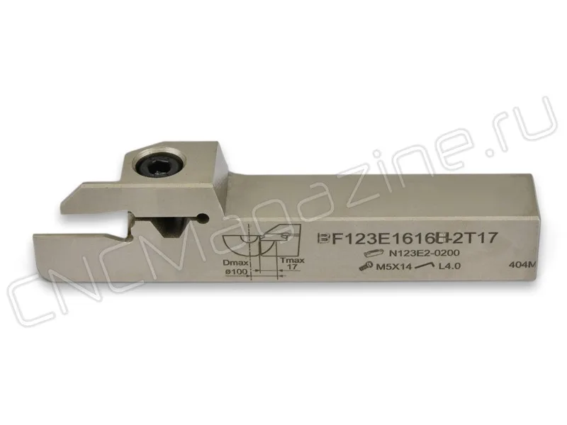 державка отрезная CNCM B-RF123E1616H-2T17, арт. 26951
