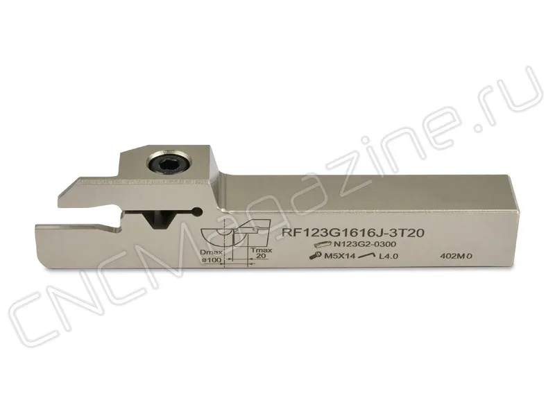 державка отрезная CNCM B-RF123G1616J-3T20, арт. 26955