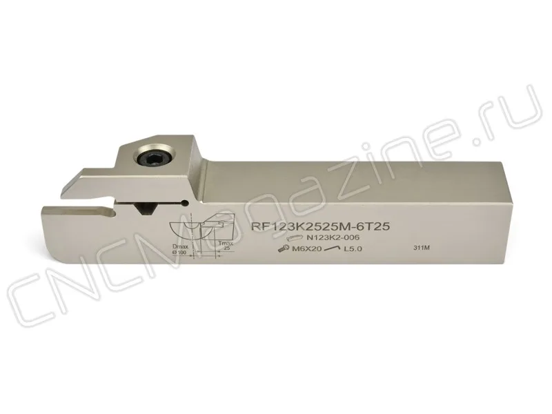 державка отрезная CNCM B-RF123K2525M-6T25, арт. 26964