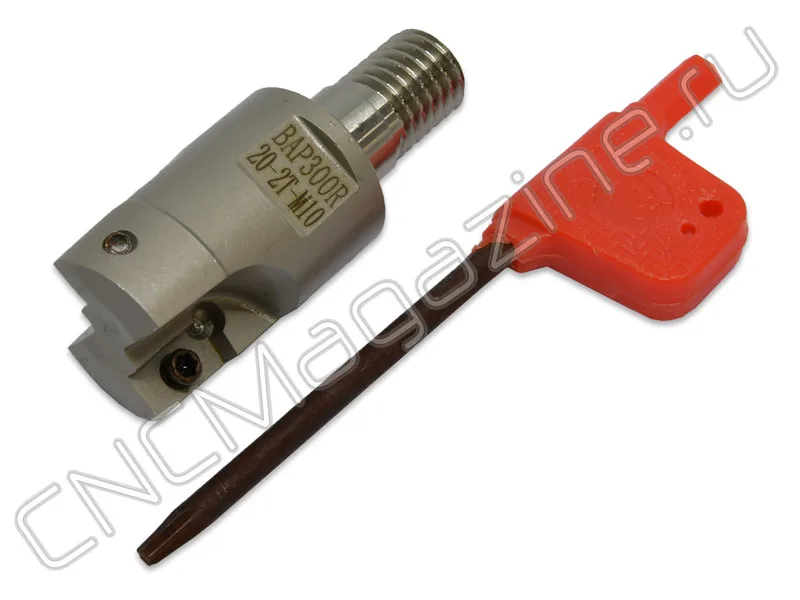 Фрезерная сменная головка 2-х зубая CNCM BAP3R202M10-2T, арт. 26720: фото 2