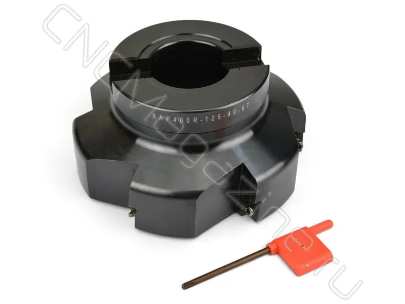 фреза торцевая насадная со сменными пластинами 04374 CNCM BAP400R-125-40-6T: фото 2