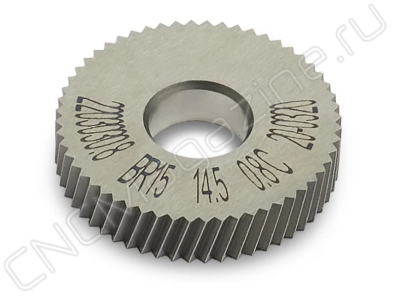 Ролик для накатки сетчатого рифления CNCM BR15°14.5-0.8-90°, арт. 22359