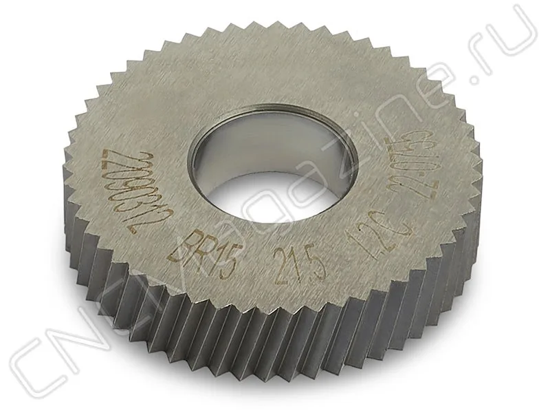 Ролик для накатки сетчатого рифления CNCM BR15°21.5-1.2-90°, арт. 22364