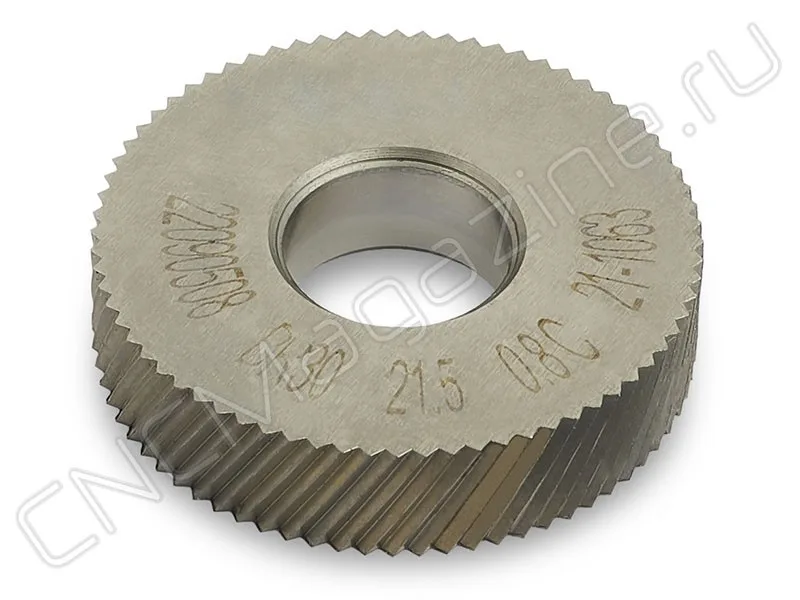 Ролик для накатки сетчатого рифления CNCM BR30°21.5-0.8-90°, арт. 22373