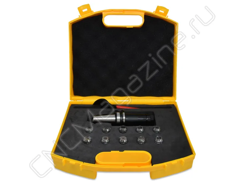 BT30-ER16-100 10PCS Патрон с набором цанг 10 шт (d1-10 мм) CNCM, арт. 26559: фото 4