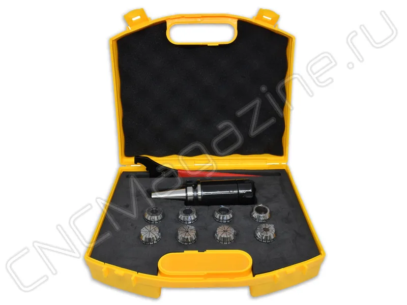 BT30-ER25-100 8PCS Патрон с набором цанг 8 шт (d3/4/5/8/10/12/14/16 мм) CNCM, арт. 26563: фото 4