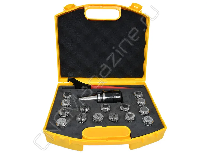 BT30-ER25-70 15PCS Патрон с набором цанг 15 шт (d2-16 мм) CNCM, арт. 26562: фото 4