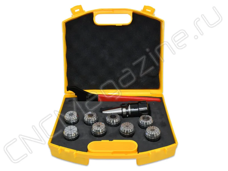 BT30-ER32-70 8PCS Патрон с набором цанг 8 шт (d3/5/7/9/11/13/15/17 мм) CNCM, арт. 26566: фото 4