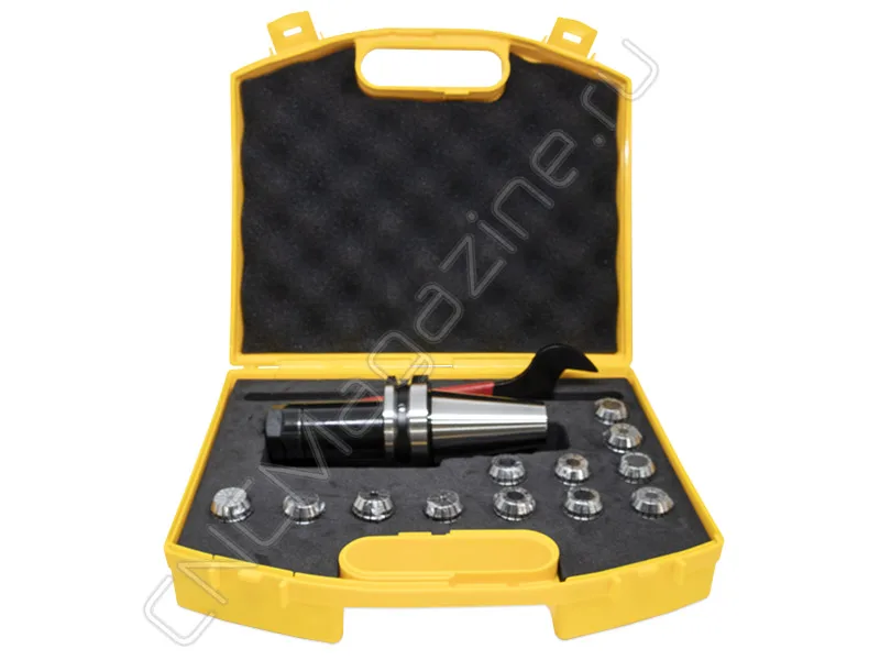 BT40-ER20-100 12PCS Патрон с набором цанг 12 шт (d2-13 мм) CNCM, арт. 26570: фото 4