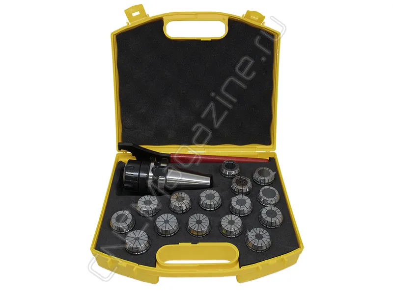 BT40-ER32-70 15PCS Патрон с набором цанг 15 шт (d6-20 мм) CNCM, арт. 26574: фото 4