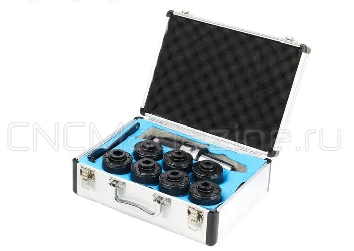 BT40-GT12-110L-7 pcs М3-М12 Быстросменный резьбонарезной патрон MAS 403 с компенсацией по длине (набор) CNCM, арт. 10063: фото 3