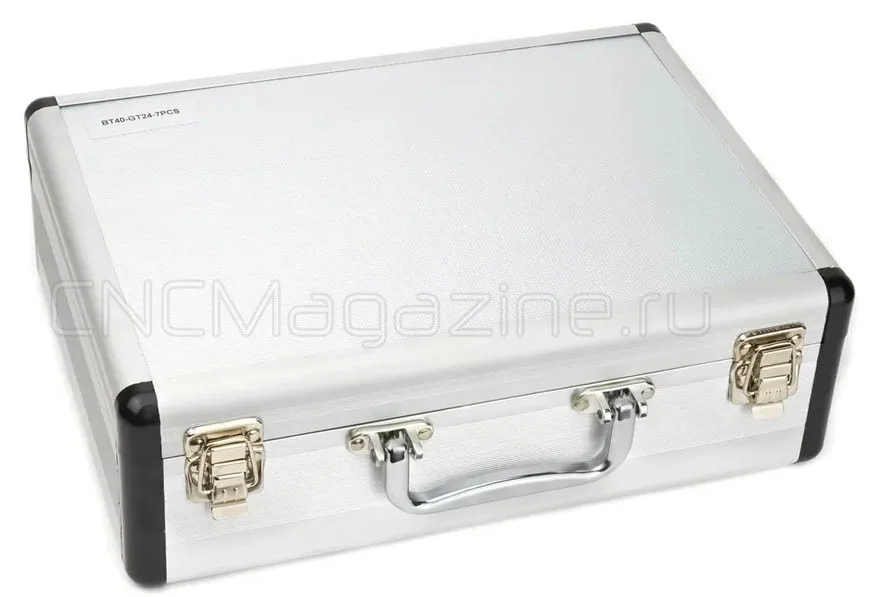 BT40-GT24-130L-7 pcs Быстросменный резьбонарезной патрон MAS 403 с компенсацией по длине (набор) CNCM, арт. 09655: фото 4
