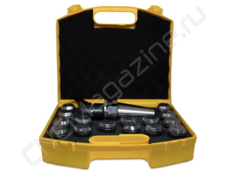 BT50-ER40-100 15PCS Патрон с набором цанг 15 шт (d4/5/6/7/8/9/10/12/14/16/18/20/22/24/26 мм) CNCM, арт. 26580: фото 4