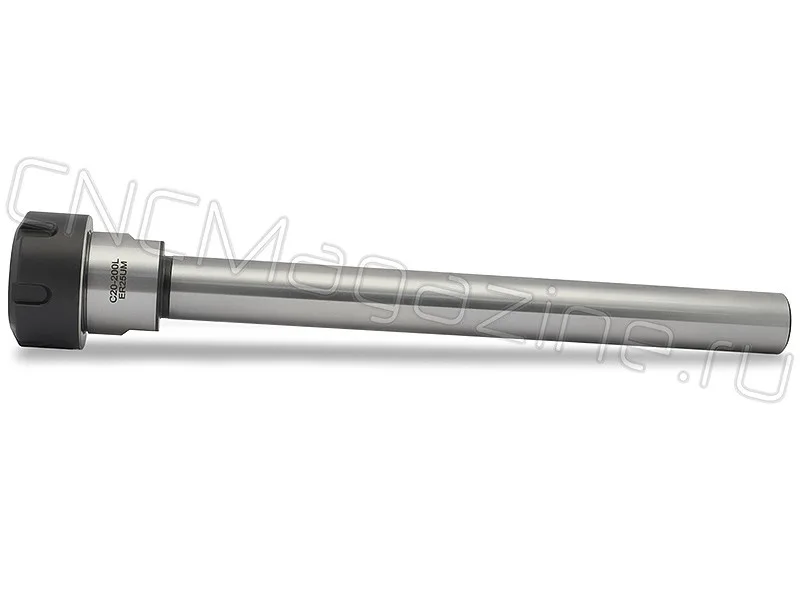 Цанговый патрон цилиндрический хвостовик с гайкой UM CNCM C20-ER25UM-200, арт. 16791: фото 2