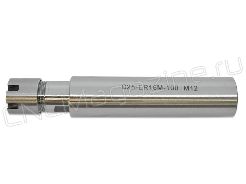 Цанговый патрон цилиндрический хвостовик CNCM C25-ER16M-100, арт. 28136