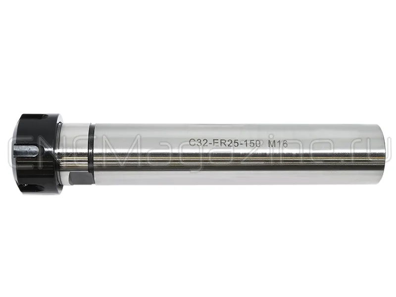 Цанговый патрон цилиндрический хвостовик CNCM C32-ER25-150, арт. 28139