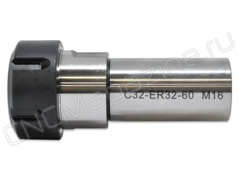 Цанговый патрон цилиндрический хвостовик CNCM C32-ER32-60, арт. 28140