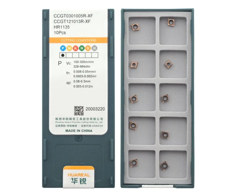 Пластина токарная для точения HUAREAL CCGT0301005R-XF-HR1135, арт. 00104015: фото 2