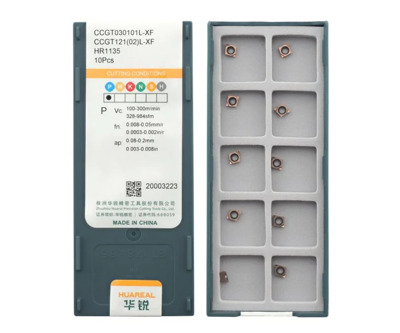 Пластина токарная для точения HUAREAL CCGT030101L-XF-HR1135, арт. 00104018: фото 2
