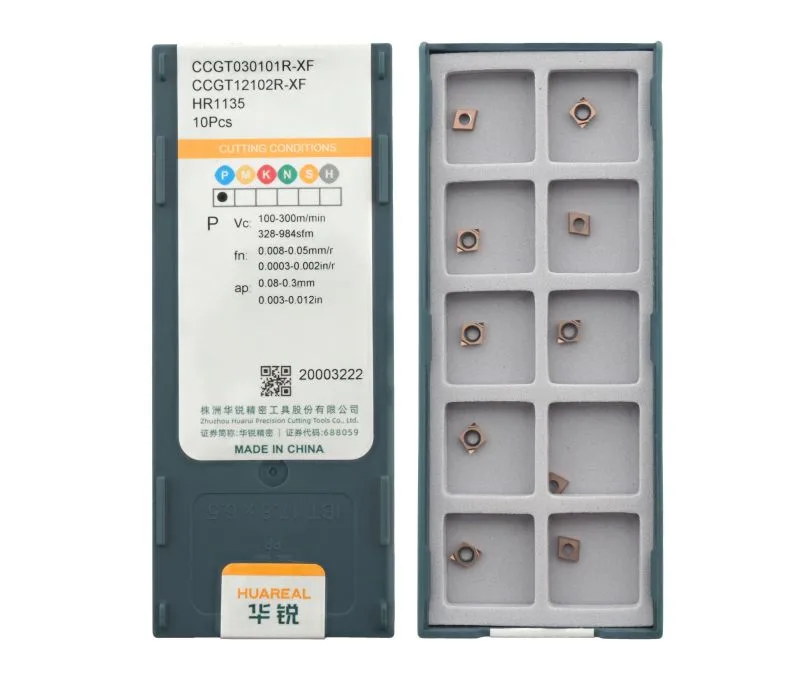 Пластина токарная для точения HUAREAL CCGT030101R-XF-HR1135, арт. 00104017: фото 2