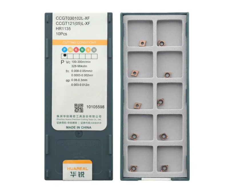 Пластина токарная для точения HUAREAL CCGT030102L-XF-HR1135, арт. 00104020: фото 2
