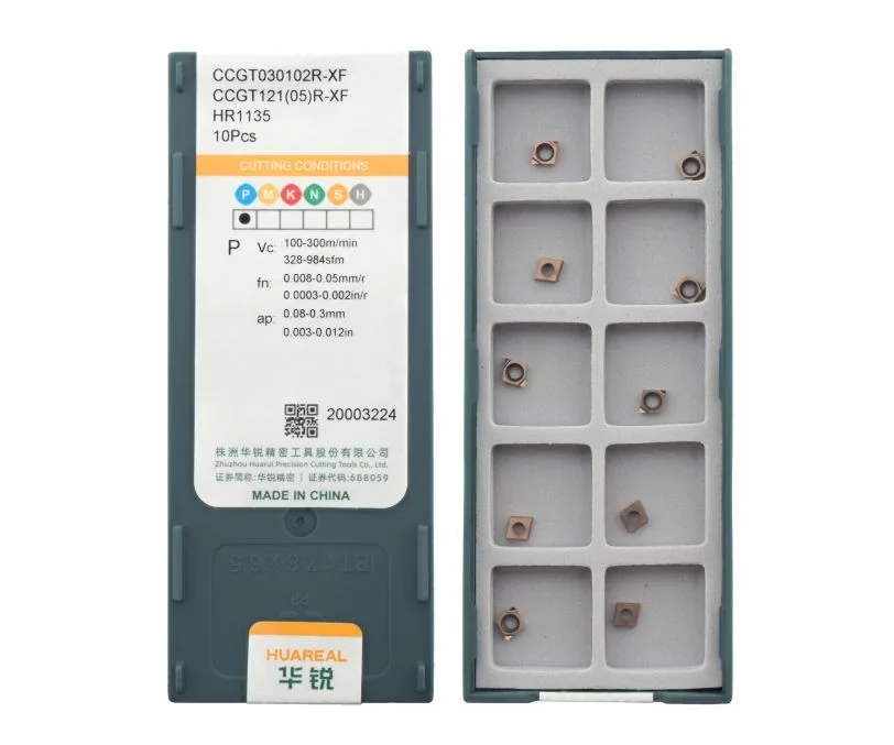 Пластина токарная для точения HUAREAL CCGT030102R-XF-HR1135, арт. 00104019: фото 2