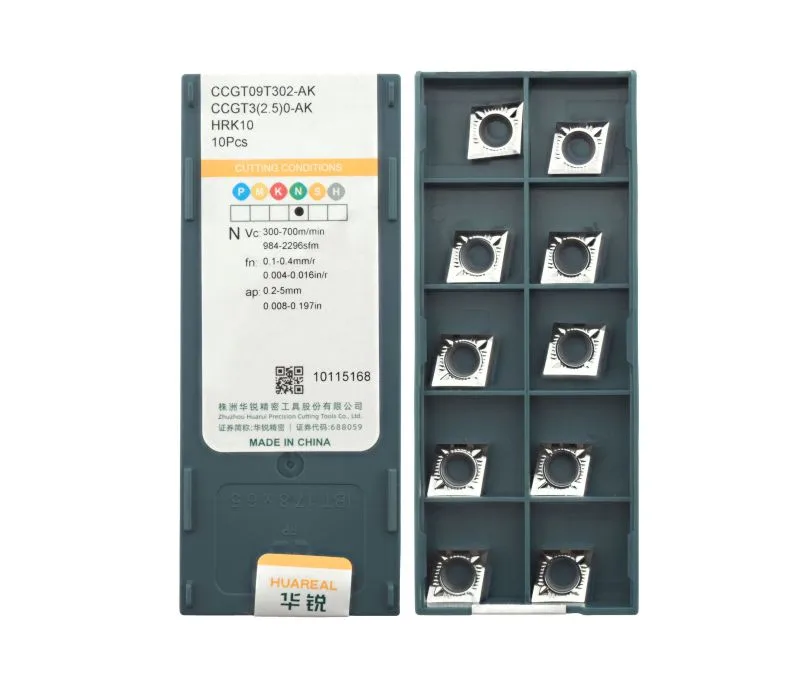 Пластина токарная для точения HUAREAL CCGT09T302-AK-HRK10, арт. 00088828: фото 2