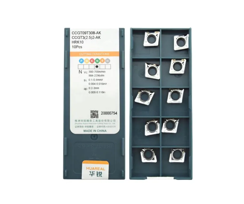 Пластина токарная для точения HUAREAL CCGT09T308-AK-HRK10, арт. 00073208: фото 2