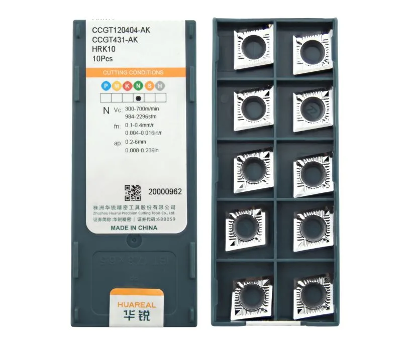 Пластина токарная для точения HUAREAL CCGT120404-AK-HRK10, арт. 00073209: фото 2