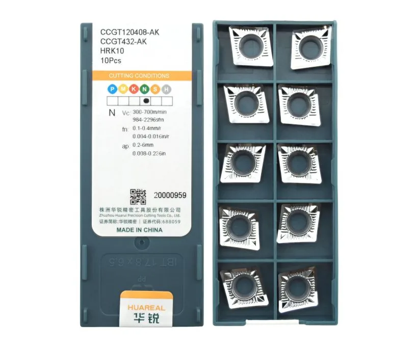 Пластина токарная для точения HUAREAL CCGT120408-AK-HRK10, арт. 00073210: фото 2